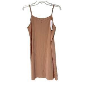 Soma Light Shape Smoothing Slip Size M NEW Soft Tan V Neck Shape wear